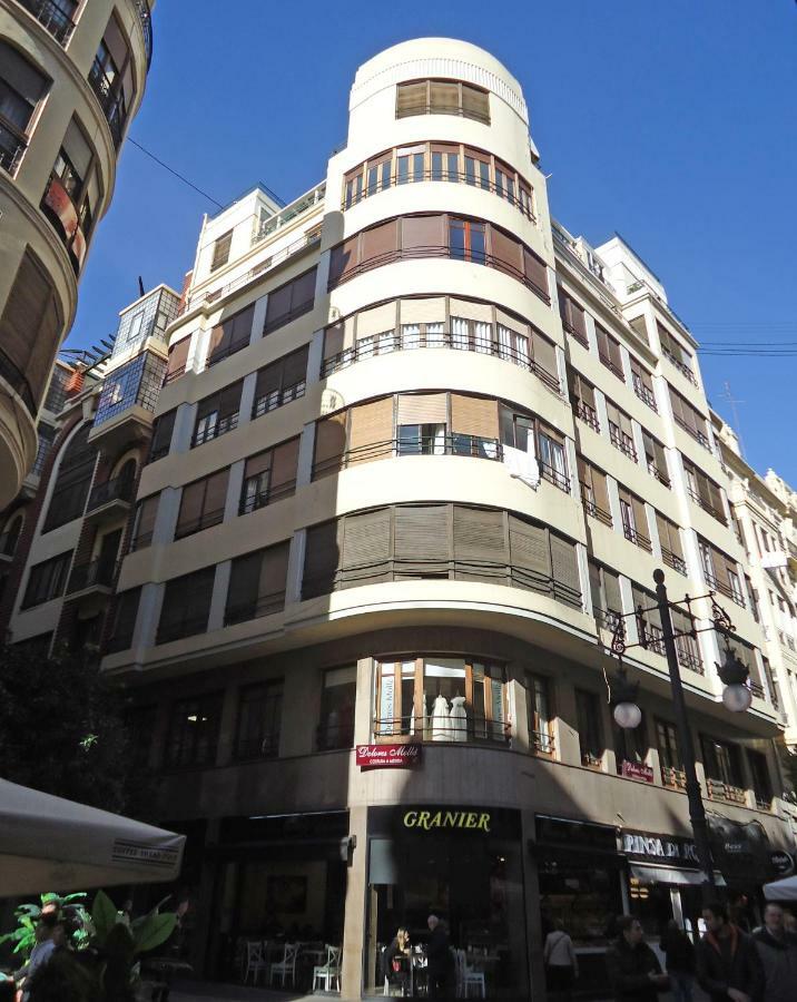 瓦伦西亚Entre La Estacion Y El Ayuntamiento公寓 外观 照片